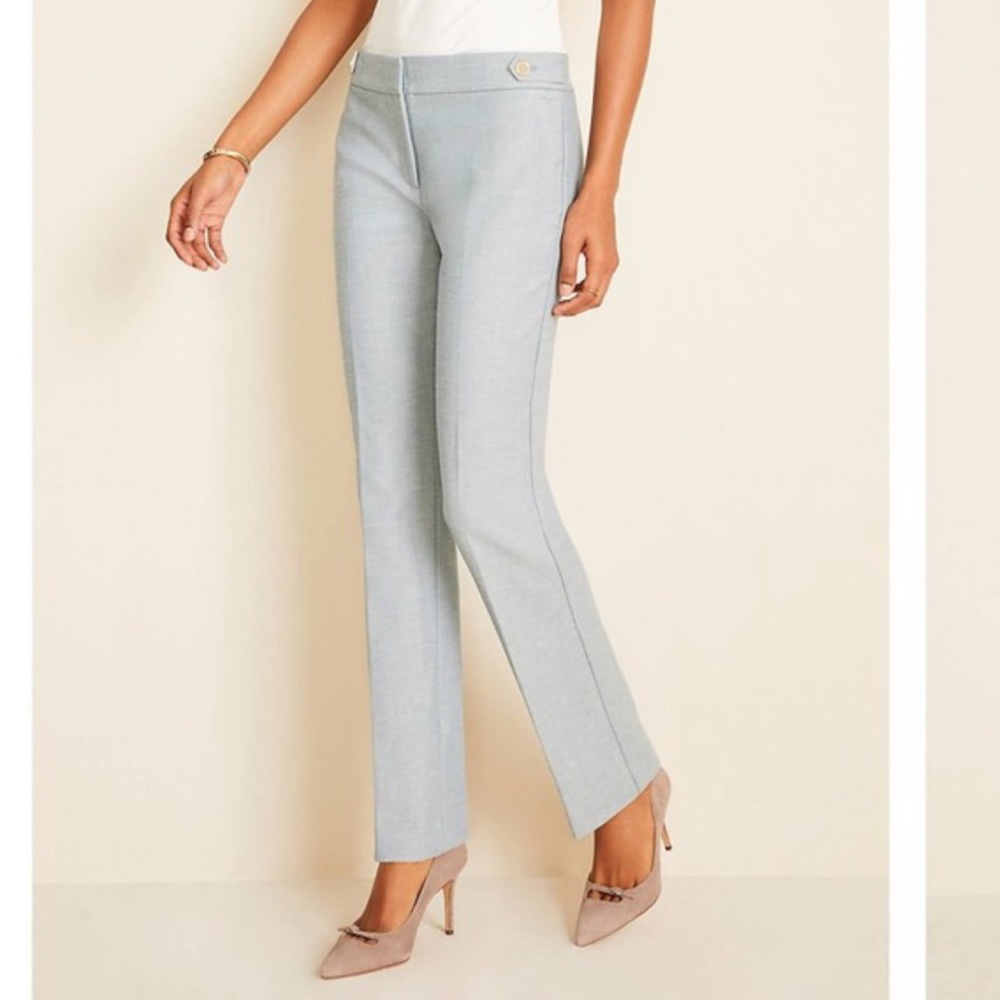 Ann Taylor Straight Leg amid Rise Pant